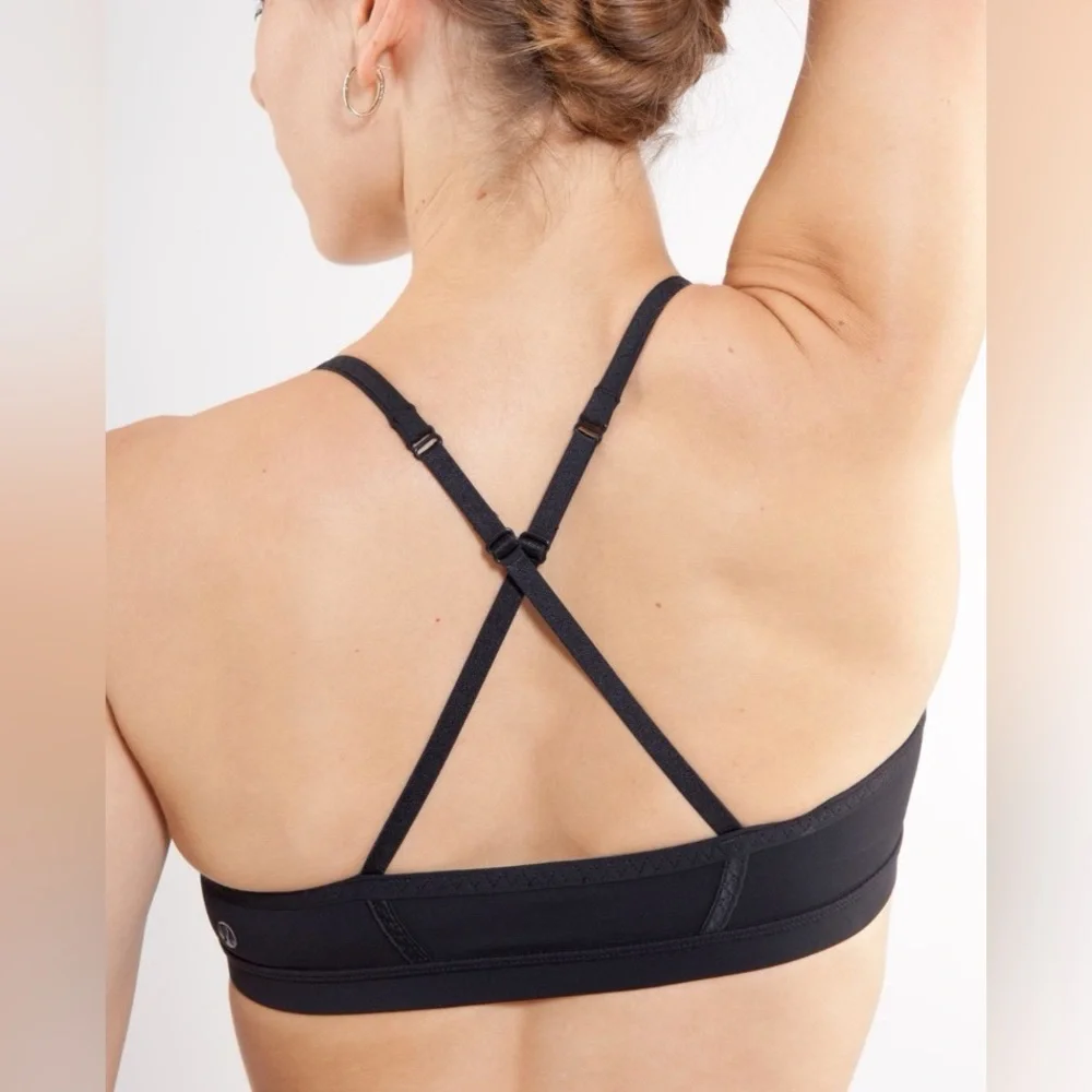Lululemon Rehearsal Black Sports Bra